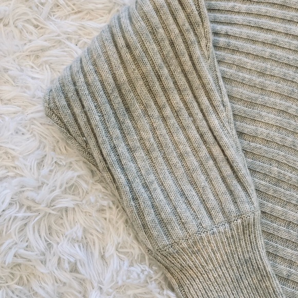 J. Crew Cutout Horizontal Ribbed Cashmere Wool Sweater - Picture 4 of 6
